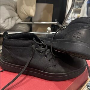 Timberland Men's Black High-Top Sneakers